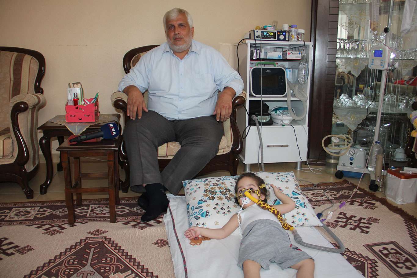 SMA hastası küçük çocuk, tedavi masrafları için hayırseverlerden yardım bekliyor SMA hastası küçük çocuk, tedavi masrafları için hayırseverlerden yardım bekliyor